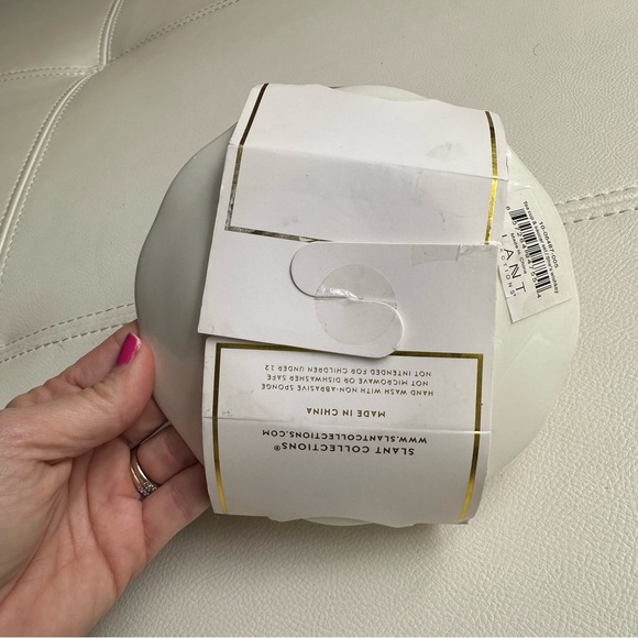 NWT Slant Collections Tea Cup & Saucer Set - Whiskey/Tea Cup - Picture 6 of 7